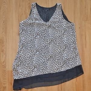 Zac & Rachel Blouse Top Cheetah